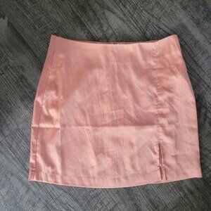 Forever 21 Pastel Coral Orange Skirt